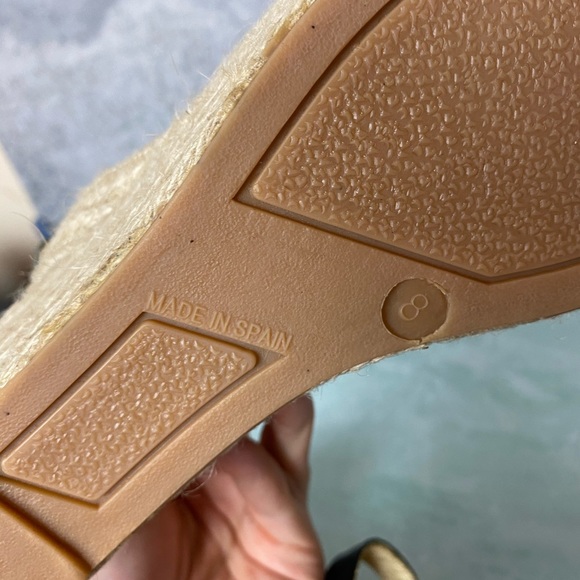 Matt Bernson platform sandals with black gingham 8 - Picture 7 of 8